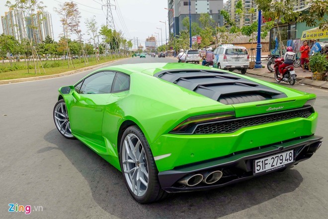 Ca dan sieu xe Lamborghini 